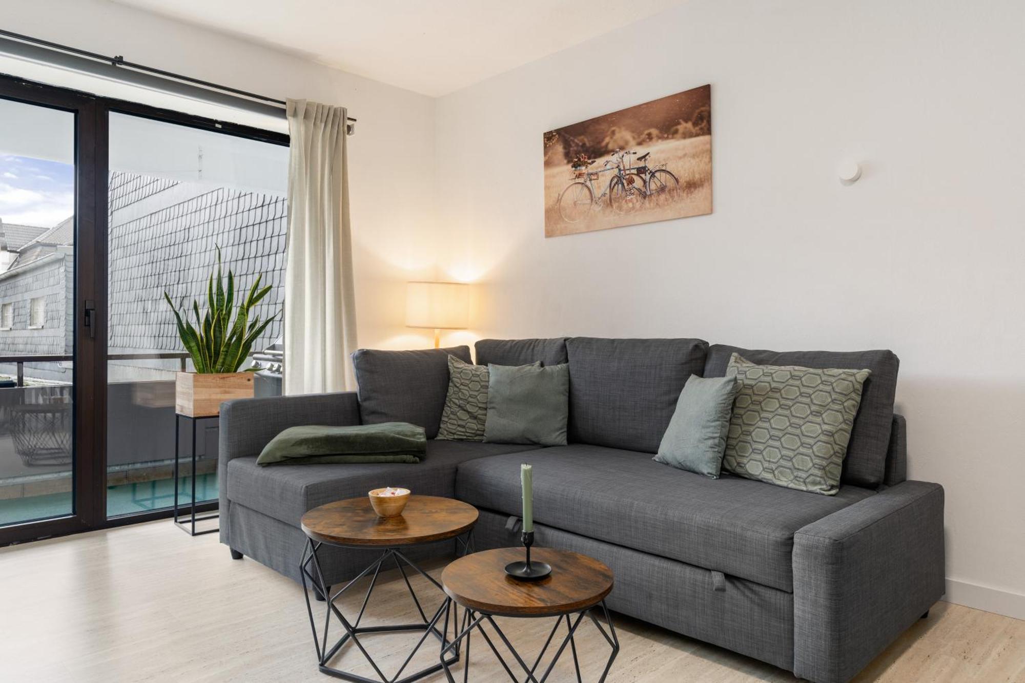 Ferienwohnung Easybike Balkon Switch 4P Grill Arnsberg Exterior foto